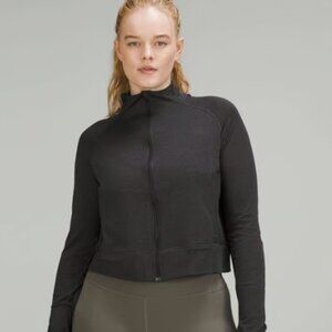 Lululemon Breathable Textured Knit Training Jacket